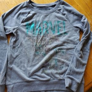 Distressed Marvel Sweatshirt